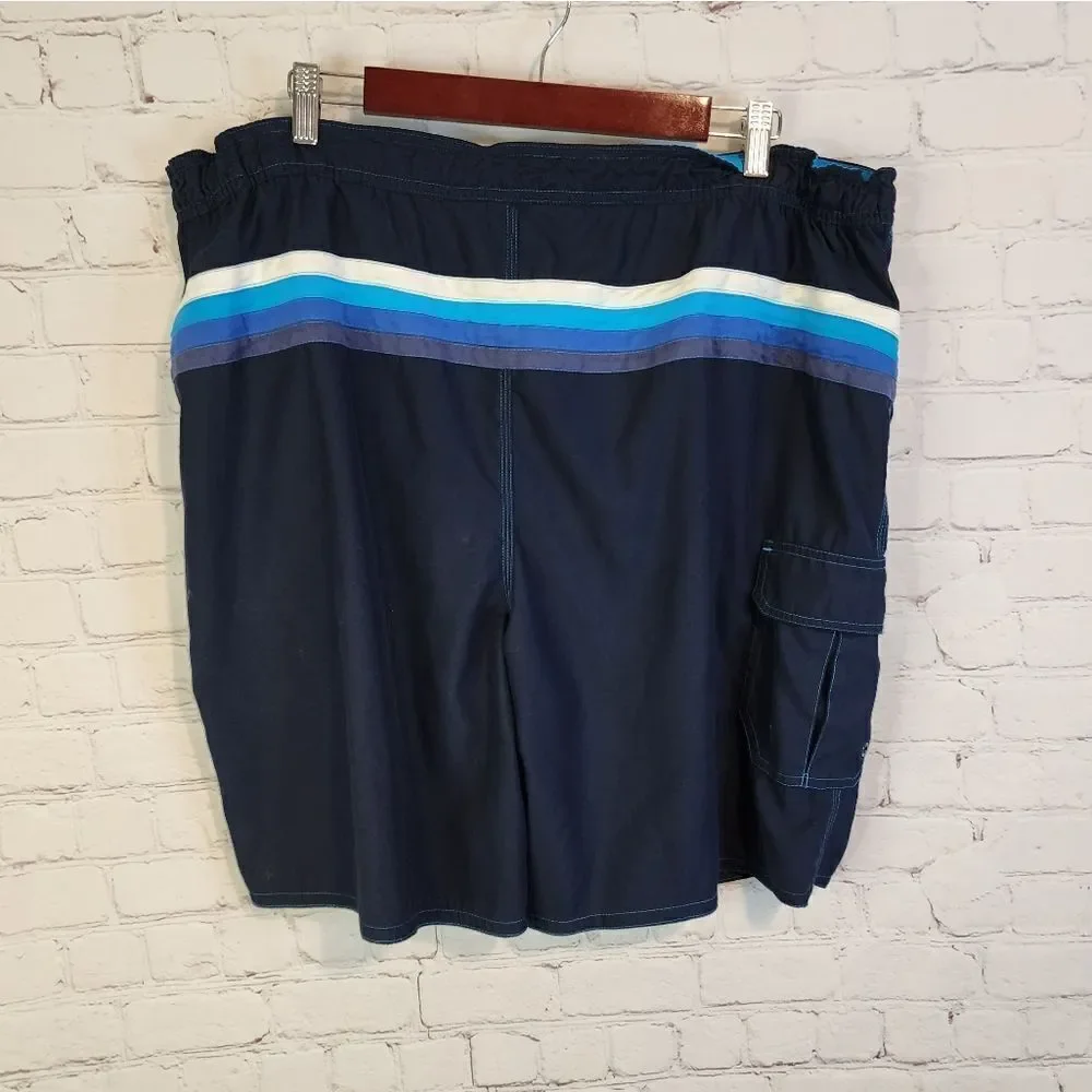 Men's Joe Boxer swim trunks, size Large